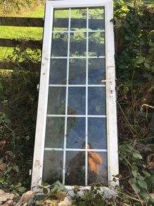 double glazed door and frame