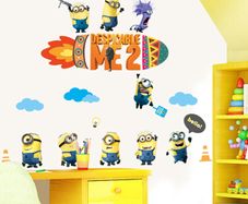 Despicable Me Minions Wall Sticker
