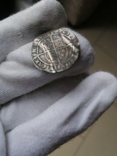 1573 Silver Sixpence Coin