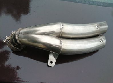 Honda cb1000r sports exhaust 2008