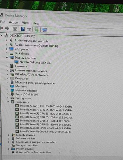 HP Z440 Gaming Workstation | Xeon E5-1620 v4 | 32GB ECC RAM | GTX 980 4GB / Quadro P2000 5GB