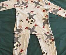 M&S kids Santa Christmas pyjamas
