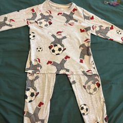 M&S kids Santa Christmas pyjamas