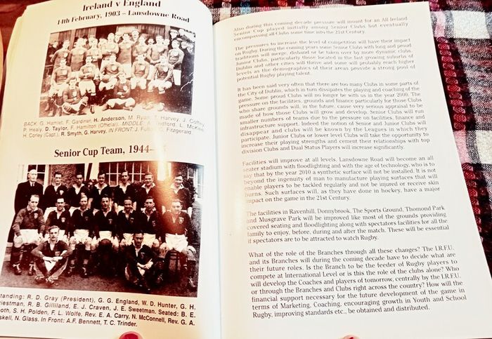 1991. Old Wesley Rugby Football Club. Centenary Programme.