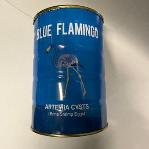Blue Flamingo Brine Shrimp Eggs 425g - aretmia cysts with a high level of hatching (over 90%)