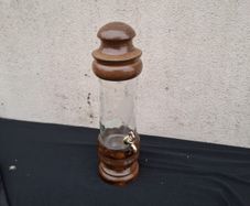 Glass fountain bottle bar decor postage possible