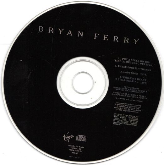 Bryan Ferry - I Put A Spell On You - The Archive & Live Collection