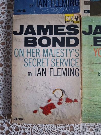 James Bond PAN Books Set