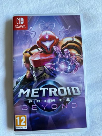 Nintendo Switch, Metroid 4 + carry case - Like New