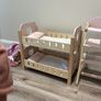 Baby twin bed and high chair Image 2