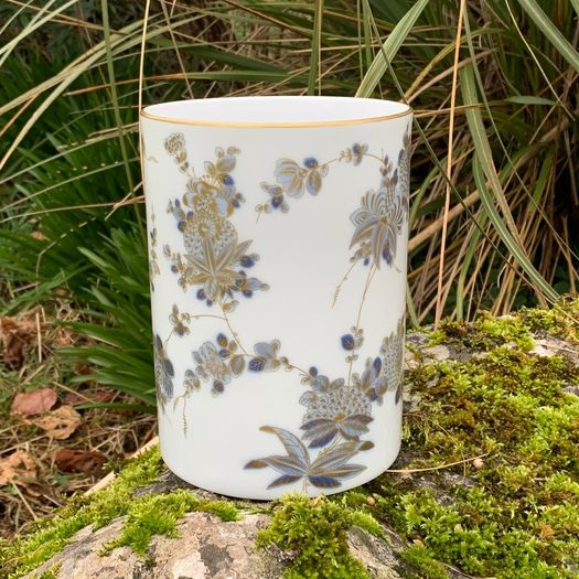 Mid Century Hutschenreuther Floral Pattern Vase
