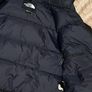 north face puffer uk10 black padded jacket Image 7