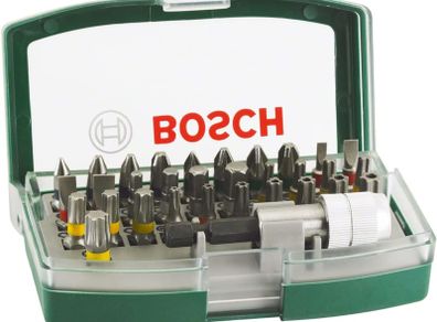 32pc. Screwdriver Bit Set (PH-, PZ-, Hex-, T-, TH-, S-Bit, Accessories Drill and Screwdriver)
