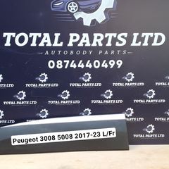 Peugeot 3008 5008 2017-23 L/Fr door moulding