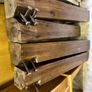 Solid Wood Dining Table & 4 Chairs Image 7