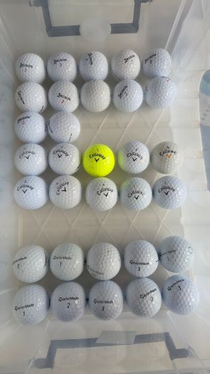 32 srixon, Callaway, taylormade golf balls