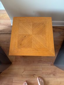 Oak table 50cm x 50cm