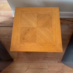 Oak table 50cm x 50cm
