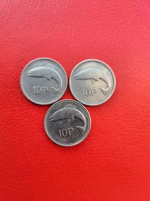 3 X 1990 Irish 10p
