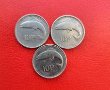 3 X 1990 Irish 10p