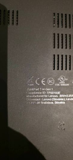 Lenovo ThinkPad T14 gen1