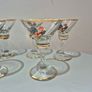 Pristine Vintage Art Deco Enamel Cockerel Cocktail Glasses Set of 6 Image 2