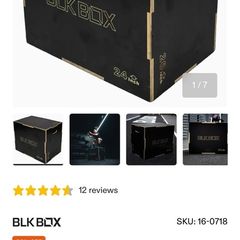BLK Box Wooden Plyo Jump Box
