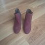 wine coloured ankle boot Image 3