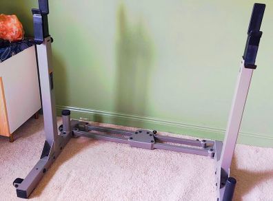 foldable weight rack and adjustable bench