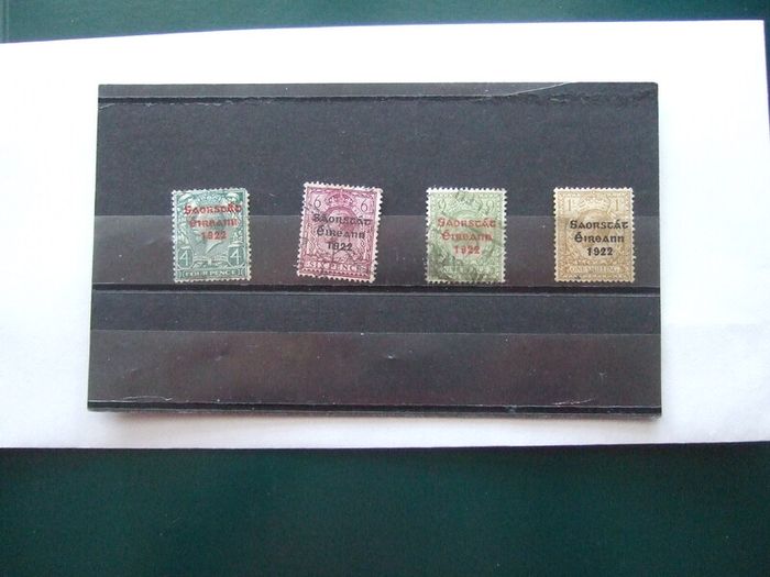 Irish Overprint Stamps.