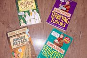 4 books of the Horrible Histories collection, vgc