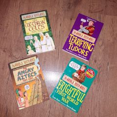 4 books of the Horrible Histories collection, vgc