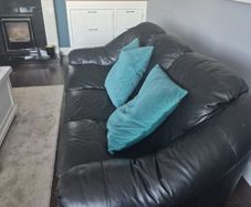 Complete Leather 3-2-1 Sitting Room Suite & Furnit