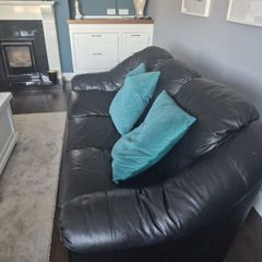 Complete Leather 3-2-1 Sitting Room Suite & Furnit