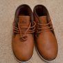 Brand new boys tan shoes Image 2