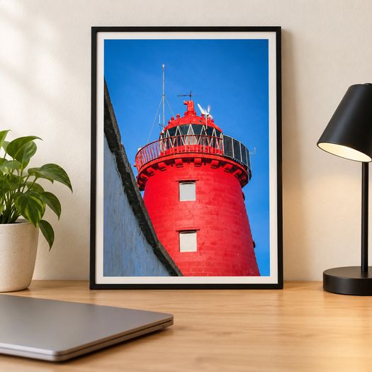 A4 Poolbeg Lighthouse print