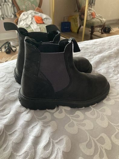 Geox kids black boots