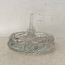 Vintage 1937 Art Deco glass ring holder with handle Image 2