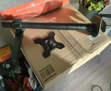 Adjustable Single Monitor Stand
