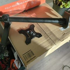 Adjustable Single Monitor Stand