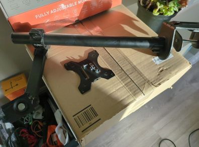 Adjustable Single Monitor Stand