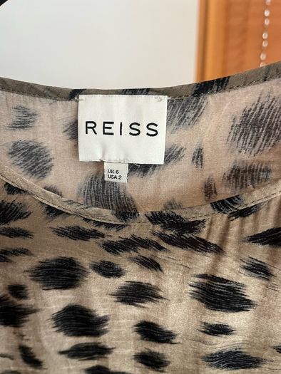 Reiss leopard top
