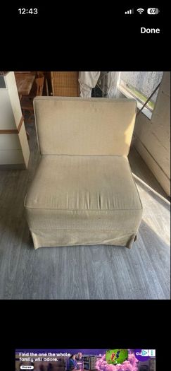 Armless Chair