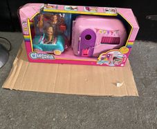 Barbie Club Chelsea Camper Playset with Doll, Puppy & Accessories