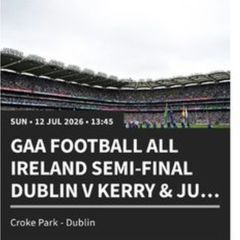 Dublin vs Kerry Tickets