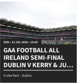 Dublin vs Kerry Tickets