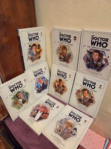 Doctor Who The Complete History 9 Books Hardback
