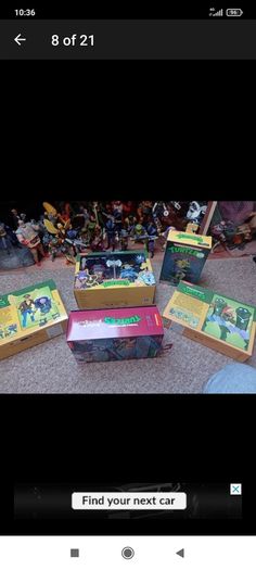 Neca TMNT collection with neca diorama