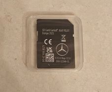 2025-2026 Mercedes-Benz Map Card Garmin A218