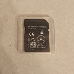 2025-2026 Mercedes-Benz Map Card Garmin A218